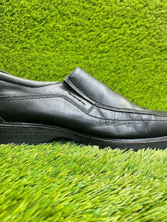 Johnston & Murphy Runoff Mens Size 10.5 Black Casual Classic Slip On Dress Shoes main image 9